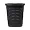 Mind Reader 21" Plastic Wicker Design Laundry Hamper